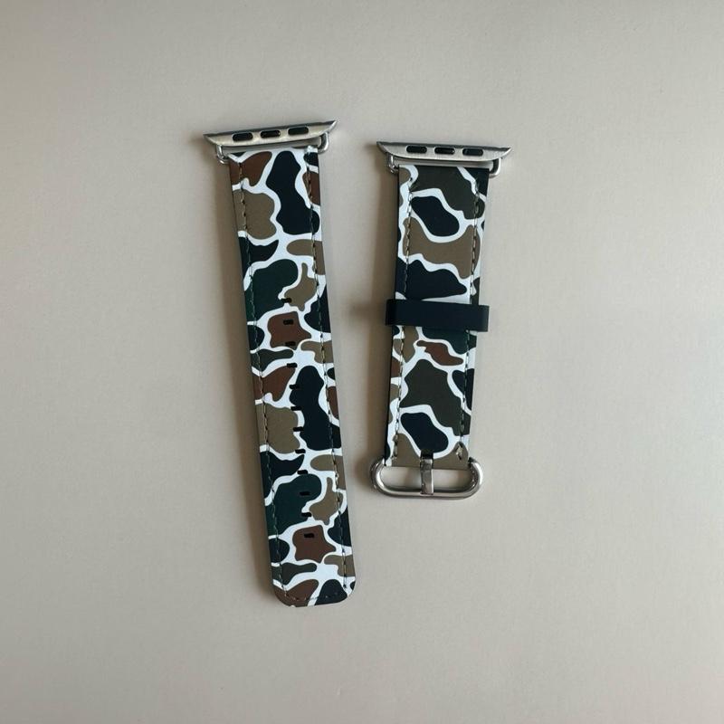 Camo Handmade Watch Band for Stylish and Convenient Wear