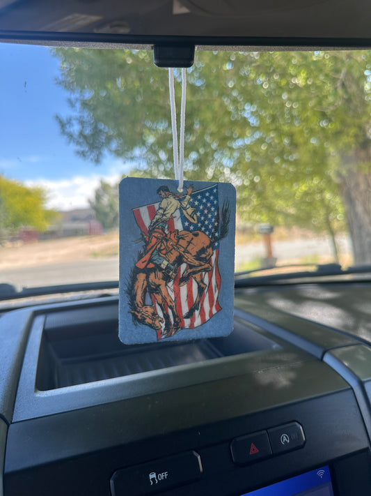 Cowboy air freshener — handmade by Happily ever Western