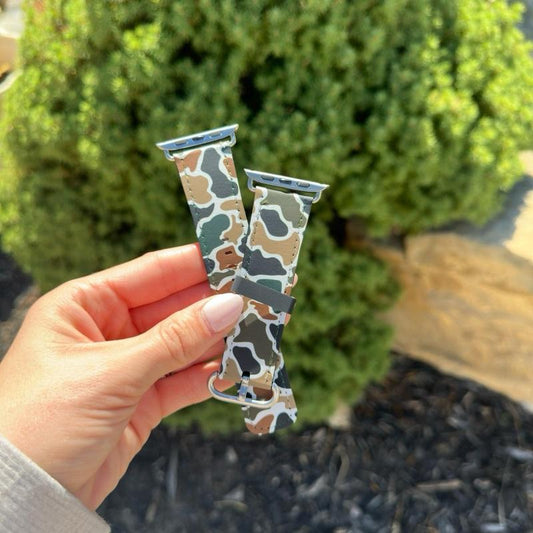 Camo Handmade Watch Band for Stylish and Convenient Wear
