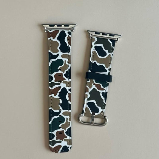 Camo Handmade Watch Band for Stylish and Convenient Wear