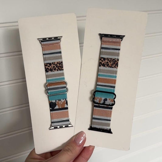 Western Stripes Adjustable Watch bands