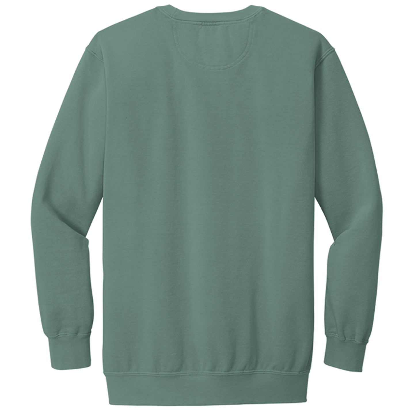 Spooky crewneck in Light Green — back view