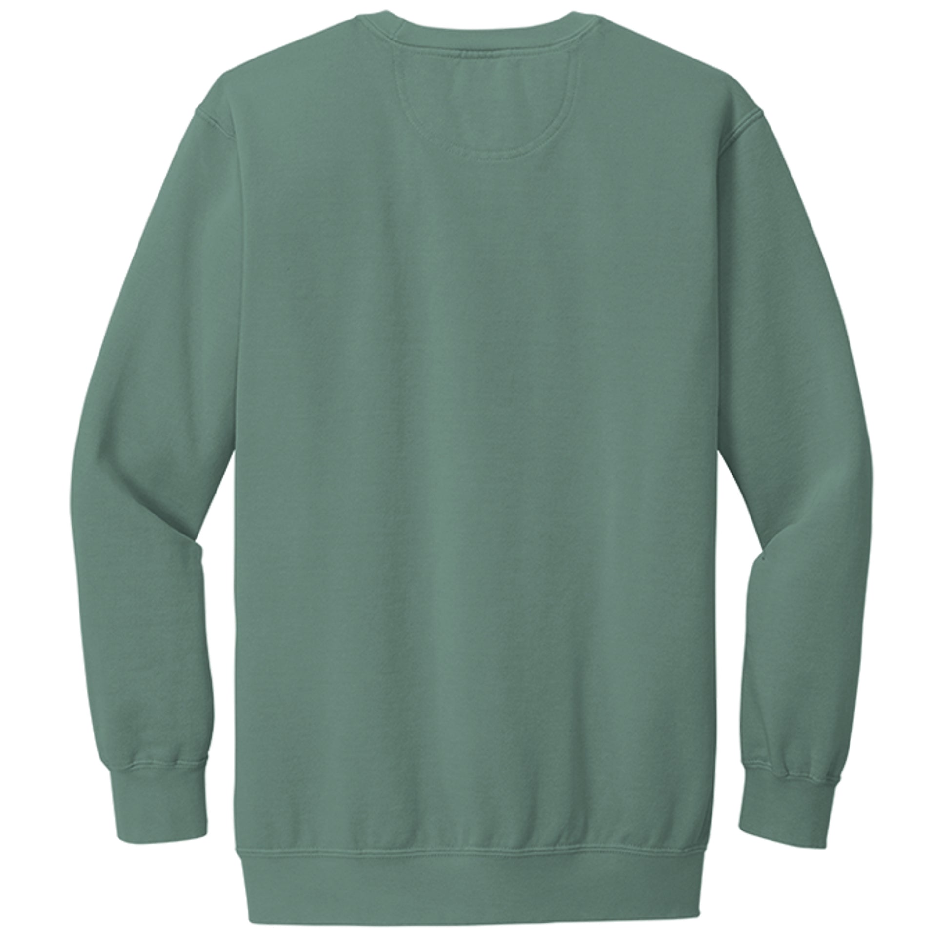 Spooky crewneck in Light Green — back view