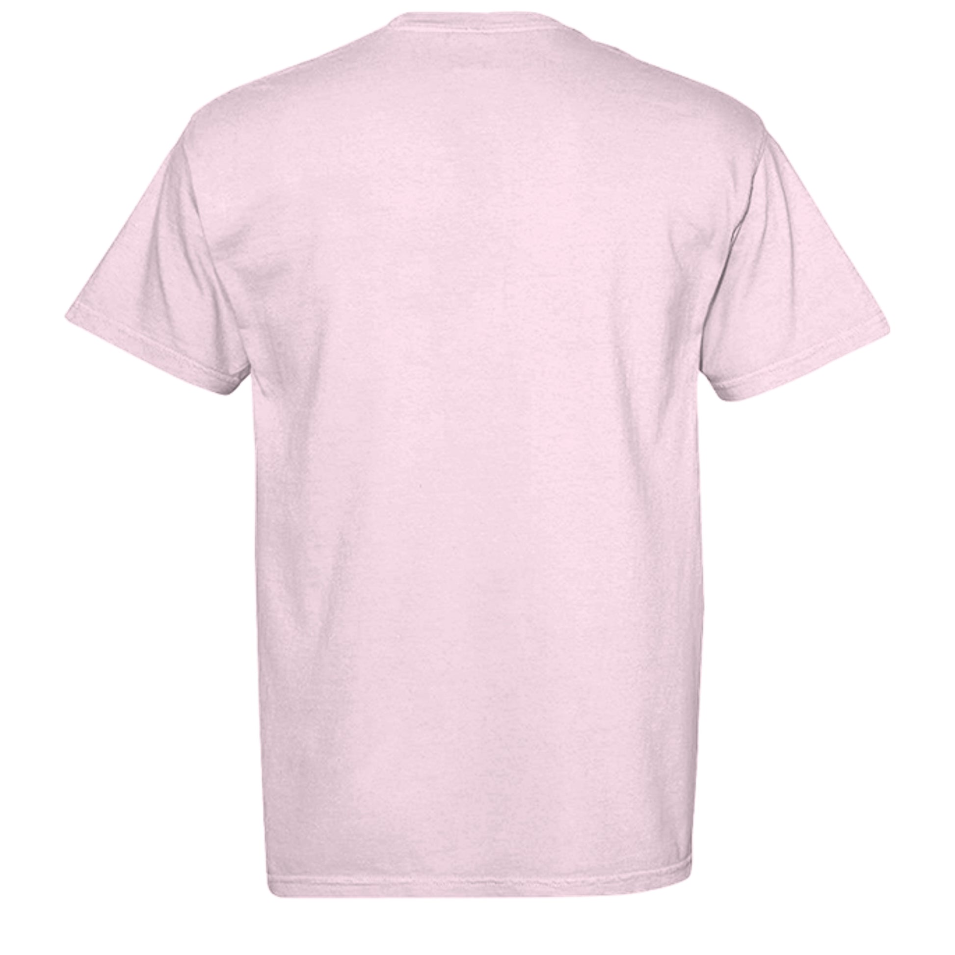 Shhh gym tee in Blossom — back view