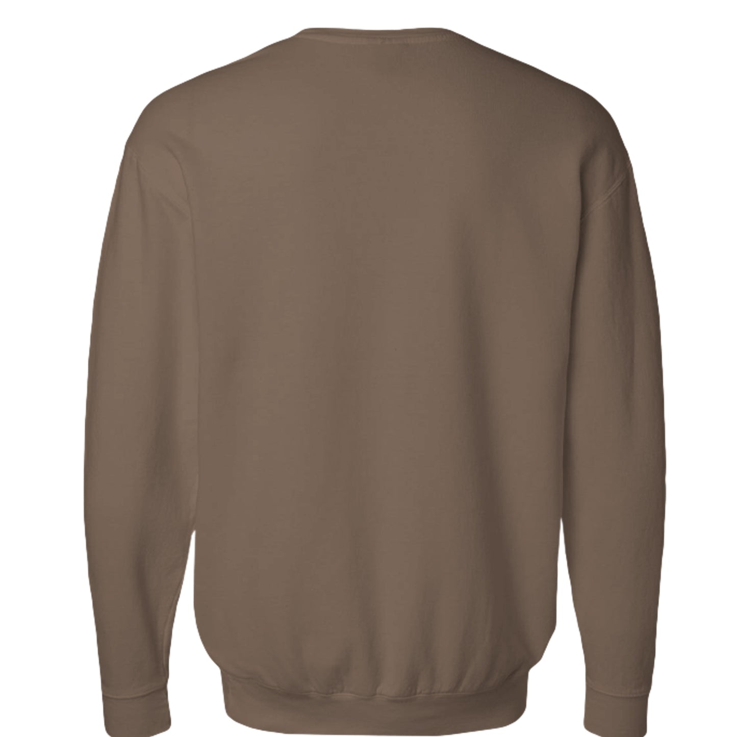 Kinda fit sweatshirt in Espresso — back view