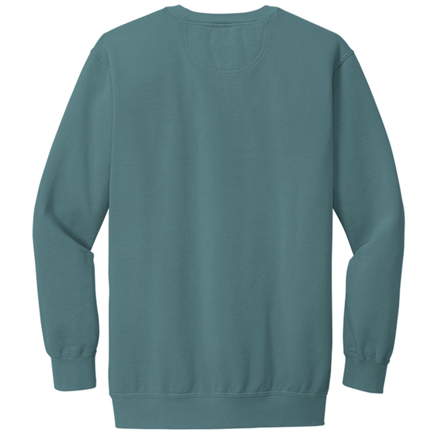 Kinda fit sweatshirt in Blue Spruce — back view