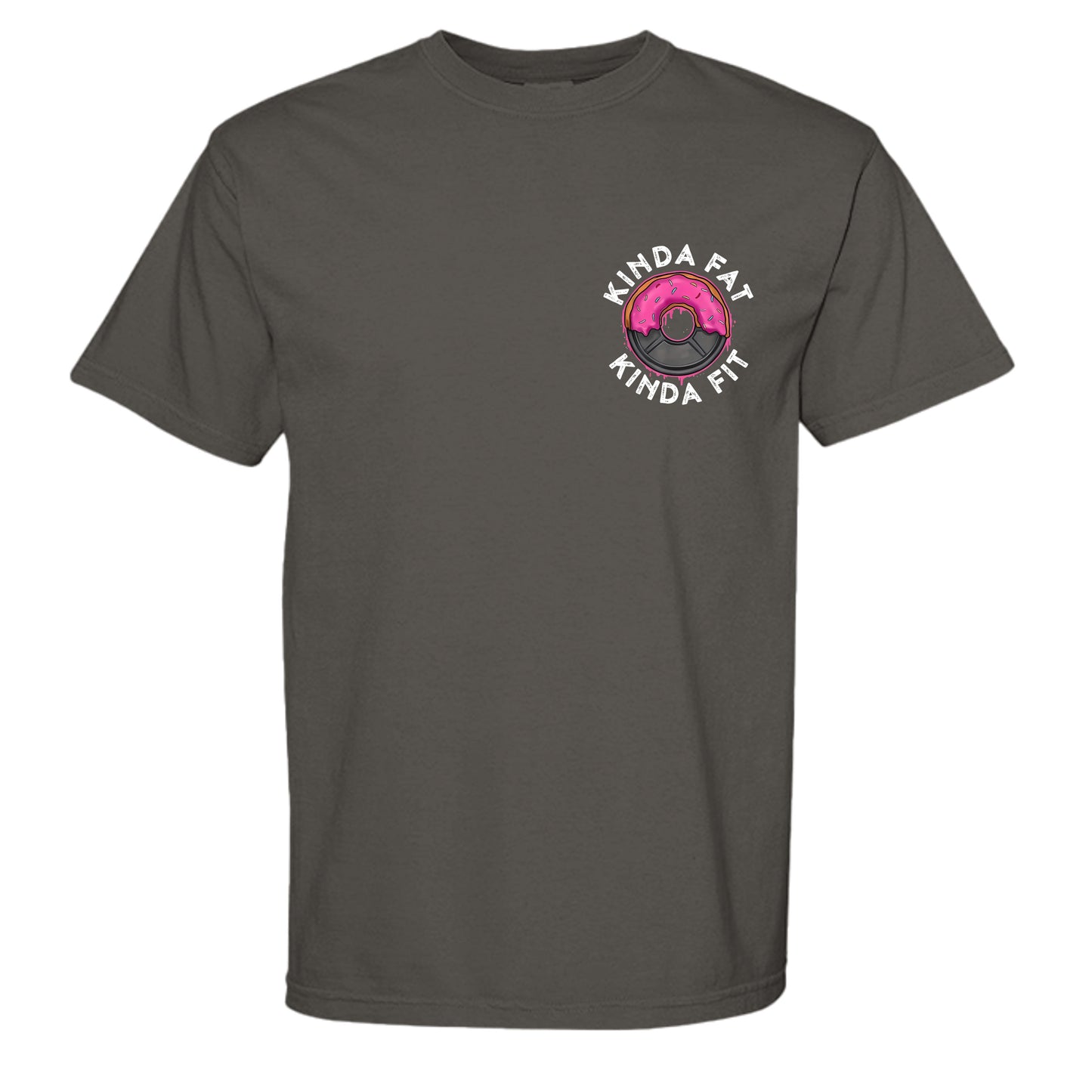 Kinda fit tee in Pepper — front view