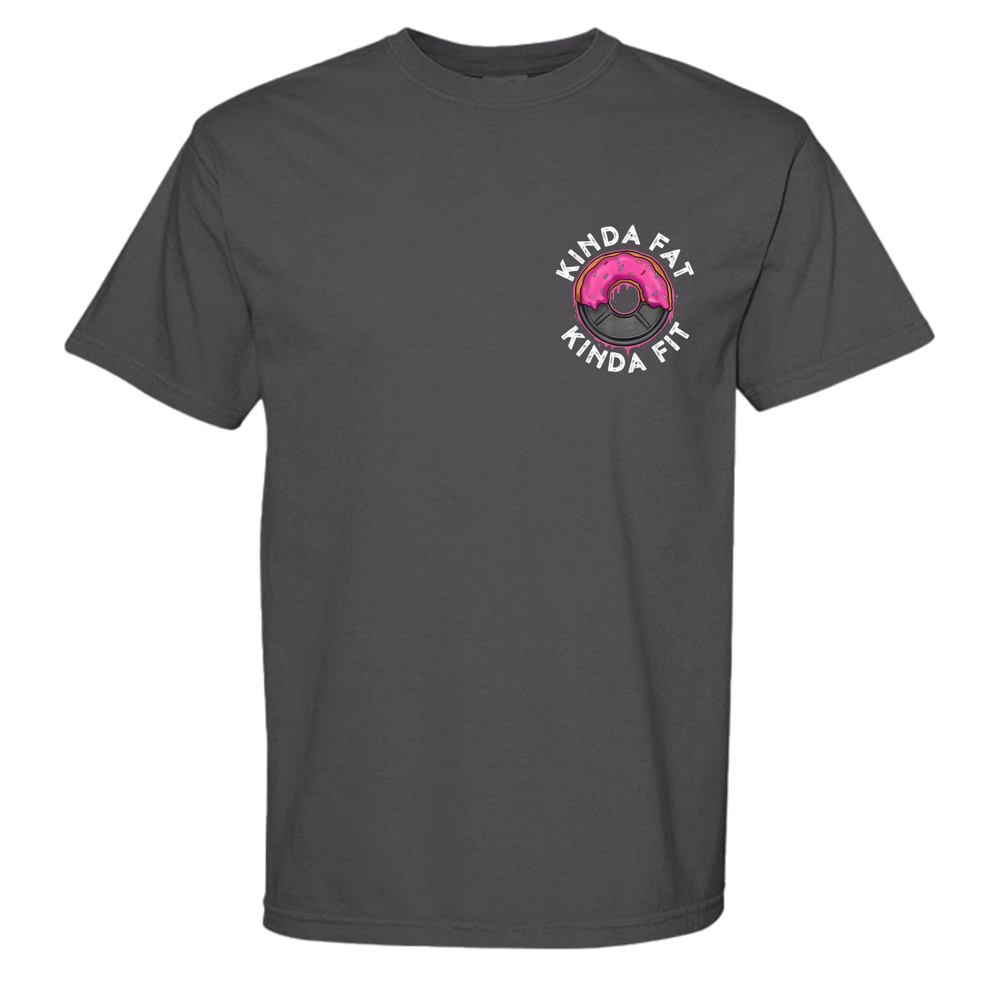 Kinda fit tee in Graphite — front view
