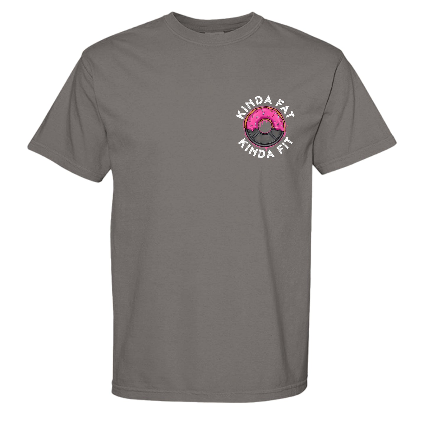 Kinda fit tee in Grey — front view