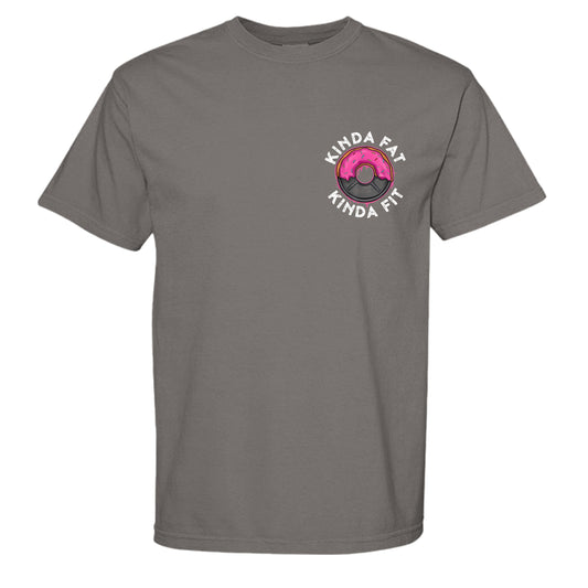 Kinda fit tee in Grey — front view