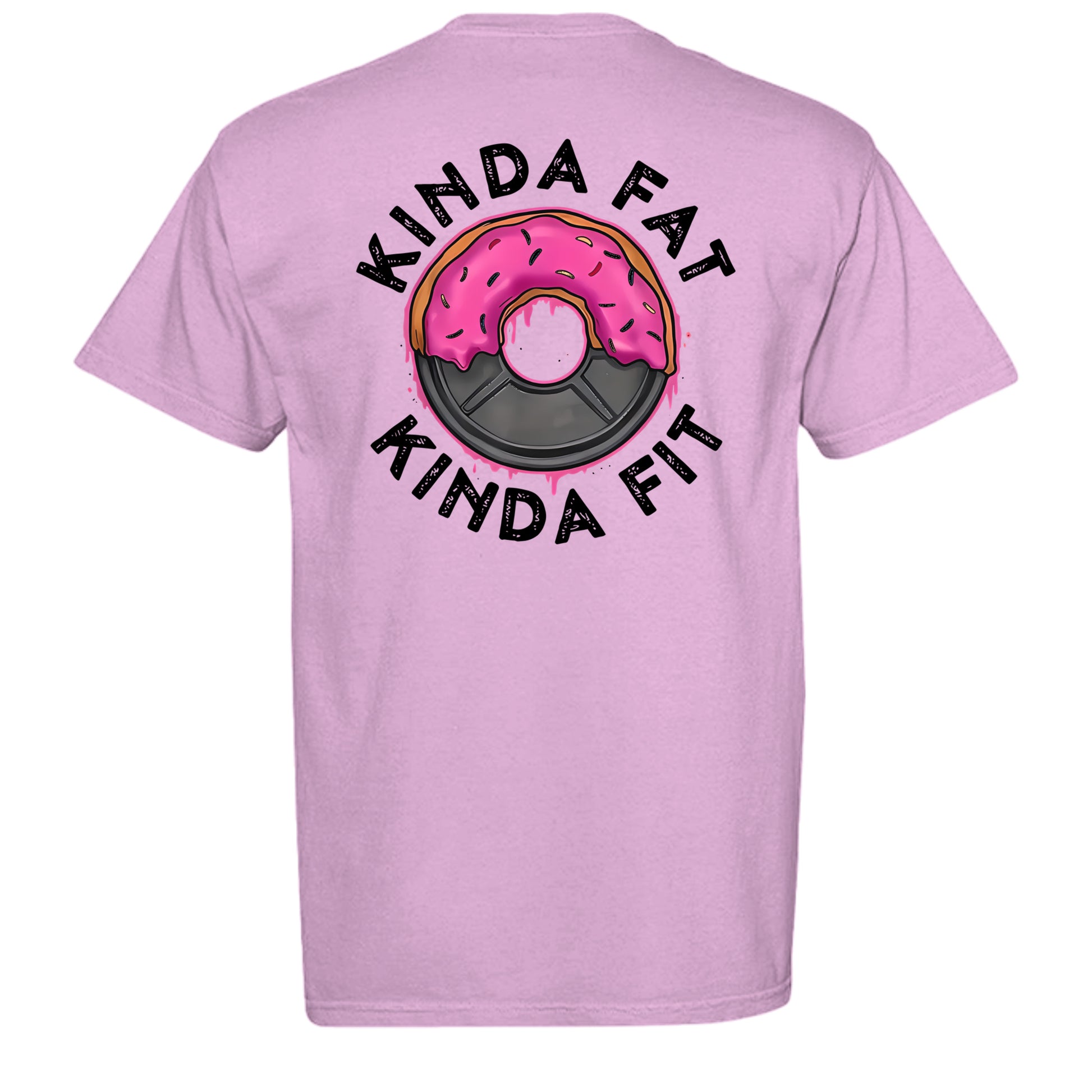 Kinda fit tee in Rose Quartz — back view