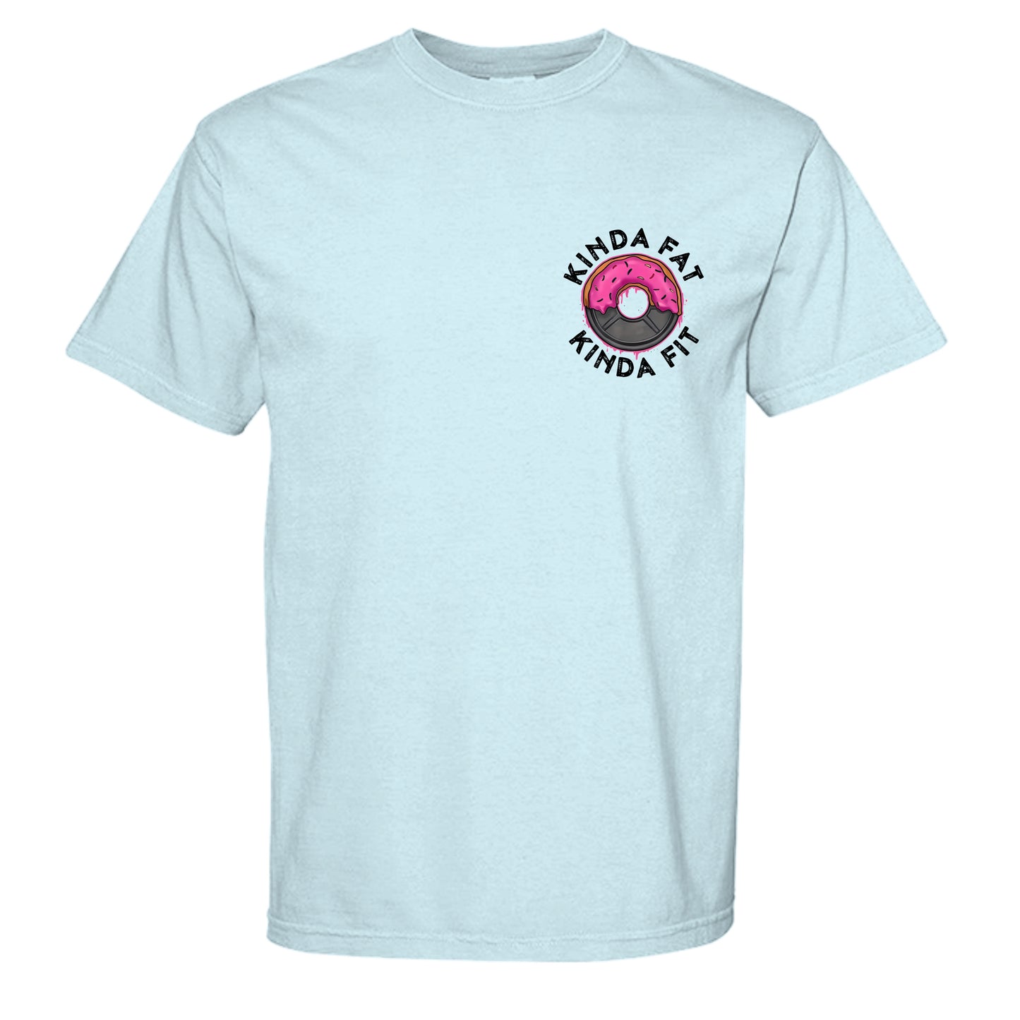 Kinda fit tee in Chambray — front view